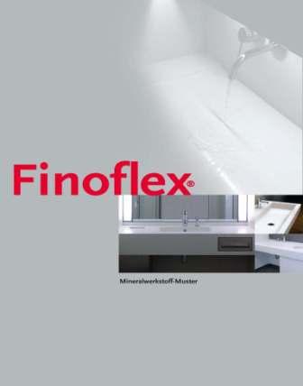 Farbmusterauswahl für Finoflex Waschrinnen